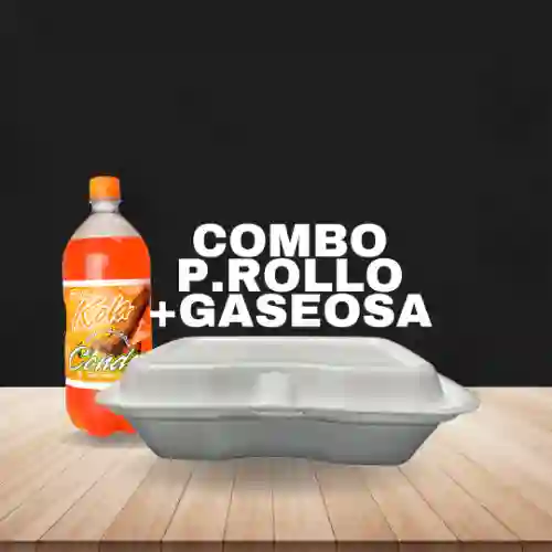 Combo Plato de Rollo Carne + Gaseosa 250