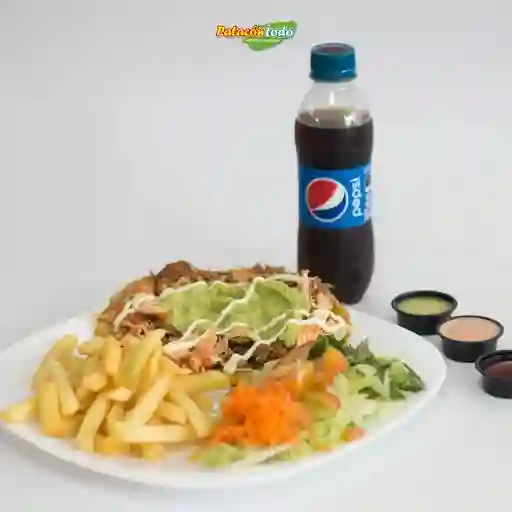 Patacón clásico mixto