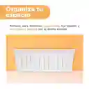 Canasta Organizador Con Divisores Blanco M Miniso