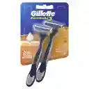 Gillette Prestobarba3 Máquina de Afeitar Extra Suave Pack 2