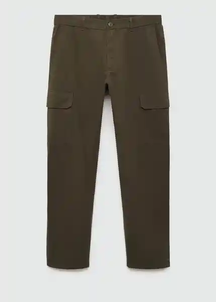 Pantalón Sootyc Khaki Talla 46 Hombre Mango