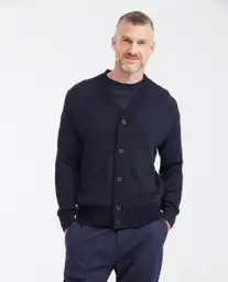 Cárdigan Tejido Comfy Azul Marino Ultraoscuro Talla M Chevignon