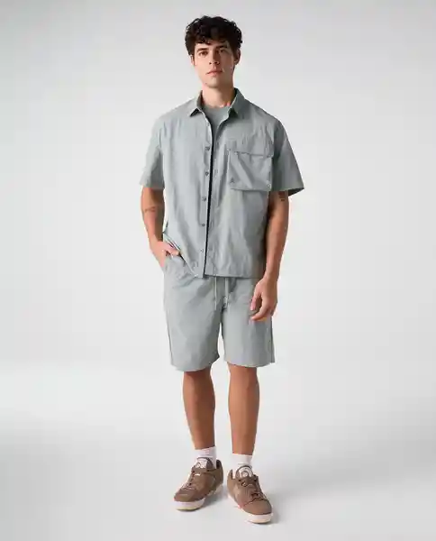 Camisa Hombre Verde Talla XL 812G002_VER165804