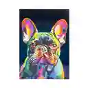 Toy Logic Cuadro de Arte Diamantiny Perro Bulldog Frances