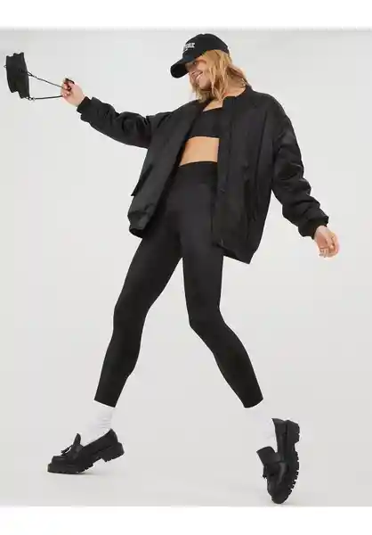 Leggings Aerie en Negro Talla MEDIUM American Eagle
