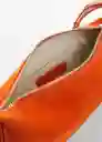 Bolso P Toutou Naranja Talla 99 Mujer Mango