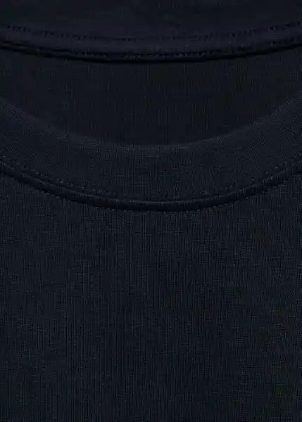 Camiseta Anouk Navy Talla M Hombre Mango