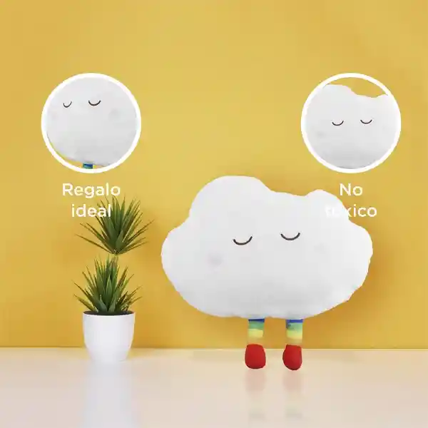 Peluche Nube Serie Rainbow Miniso