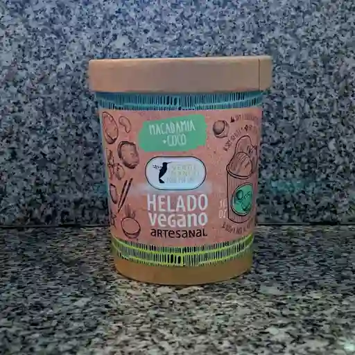 Pote Helado Vegano Macadamia Coco
