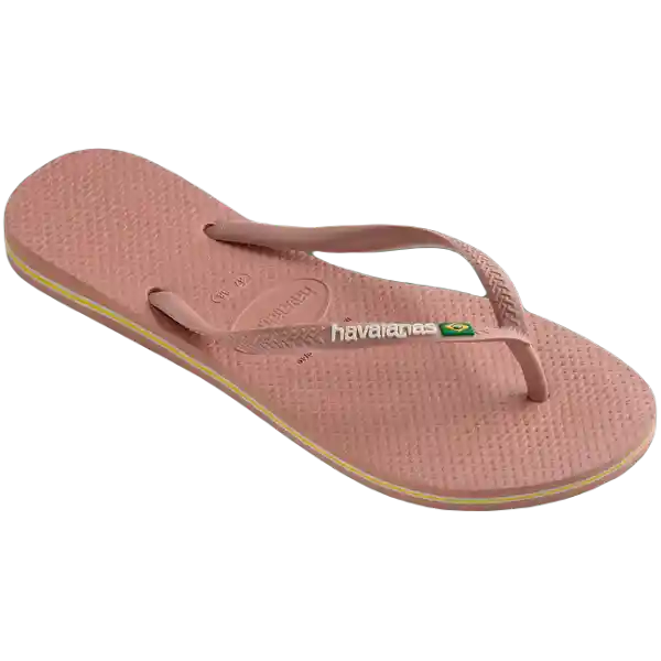 Sandalias Brasil Rosa Crocus Talla 38 4140713 Havaianas