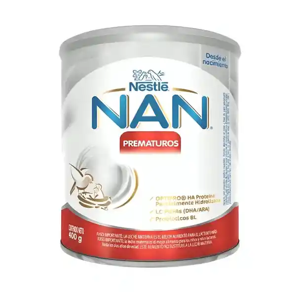 Fórmula infantil NAN PREMATUROS x 400g