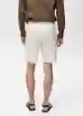 Bermuda Carp Offwhite Talla 38 Hombre Mango