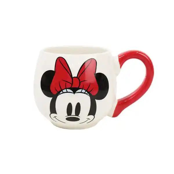 Taza Cerámica Mickey Mouse Minnie 390 mL Miniso