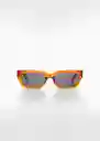 Gafas de Sol Magali Naranja Talla 99 Mujer Mango