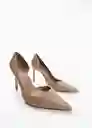 Zapatos Audrey41 Beige Talla 37 Mujer Mango