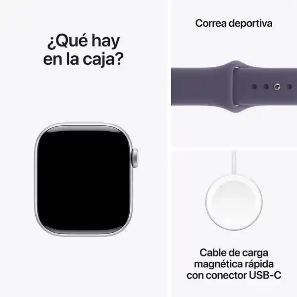 Apple Watch Series 11 GPS Silver Aluminium 42 mm S/M