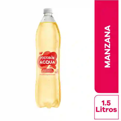 Postobón Bebida Saborizada Acqua Sabor a Manzana