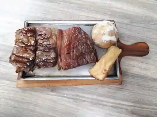 Mixto de 2 Carnes Para 2