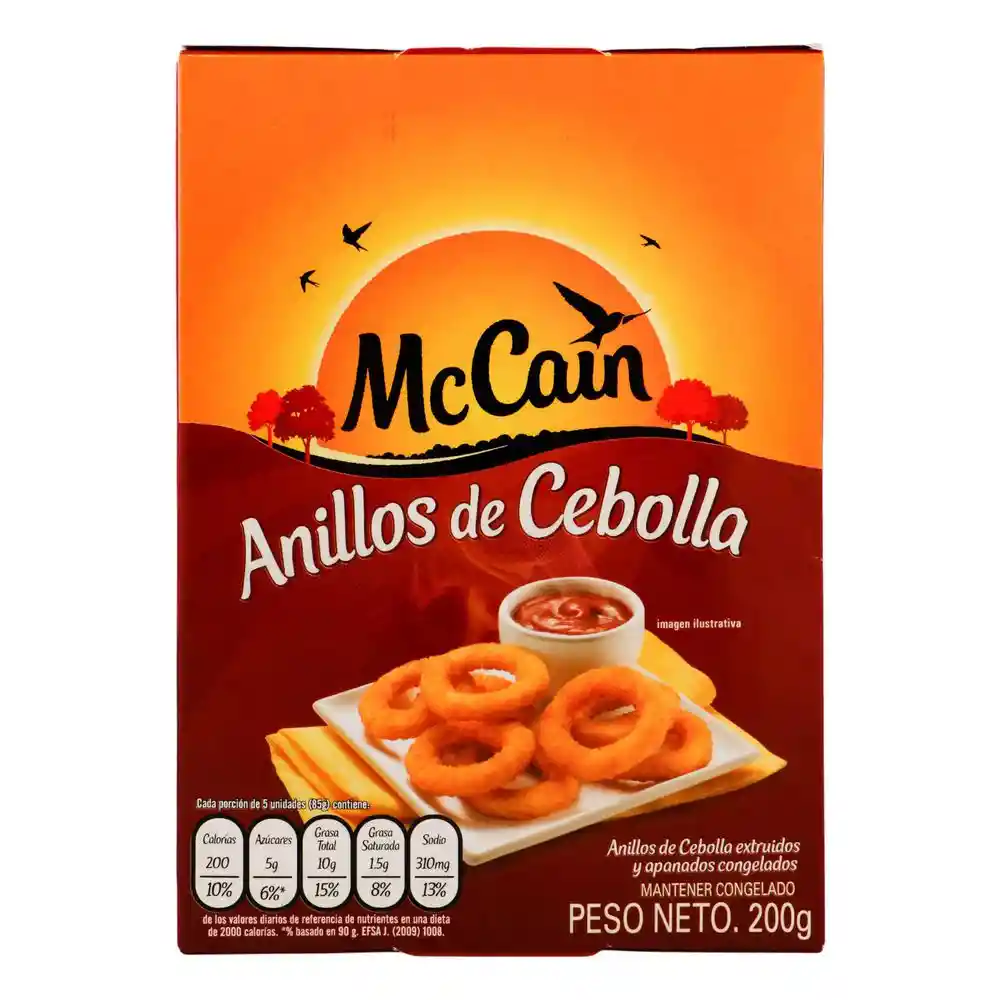 Mc Cain Anillos de Cebolla Apanados y Congelados