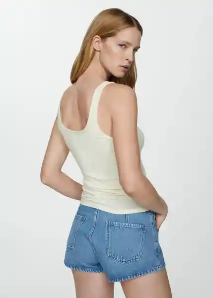 Top Chanti Crudo Talla M Mujer Mango