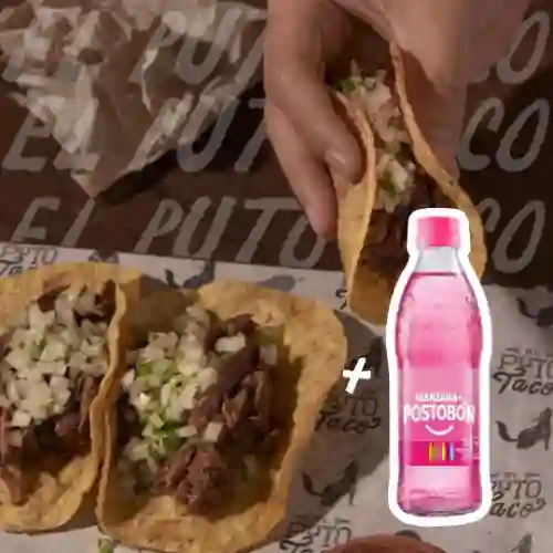 Combo Taco Quesabirria + Manzana