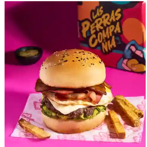 Hamburguesa ¡Qué más Mor!