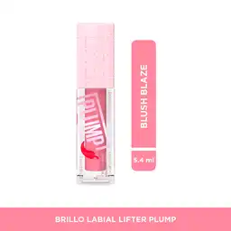 Brillo Labial Lifter Gloss Plump Blush Blaze Maybelline 5.4 mL