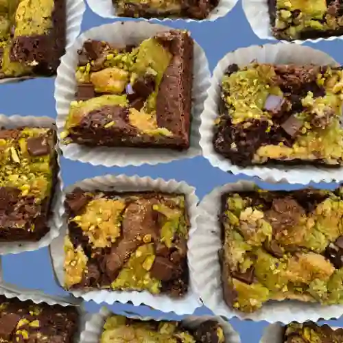 Brownies con Pistacho
