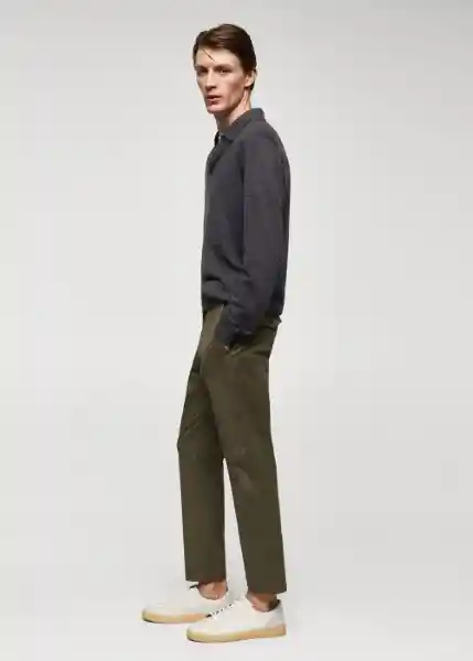 Pantalón Prato Caza Talla 38 Hombre Mango