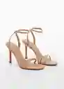 Sandalias Lula Nude Talla 42 Mujer Mango