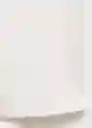 Camisa Sassa Off White Talla M Mujer Mango