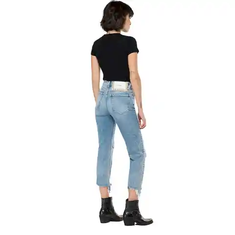 Replay Jean Authentic Open-End Comfort Denim Para Mujer Talla 27