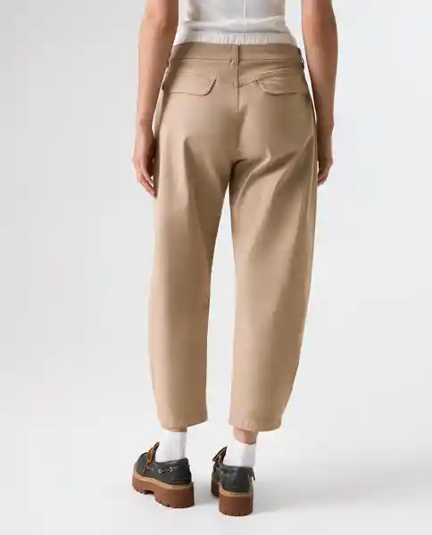 Pantalón Mujer Beige Talla 8 632G001_BEI151215