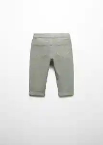 Pantalón Mauro Khaki Talla 69 Niños Mango