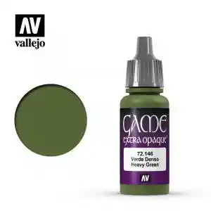 Vallejo Pintura Acrílica Game Color Verde Denso 17 mL