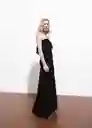 Vestido Divi Negro Talla S Mujer Mango