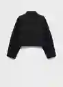 Chaqueta Julia Negro Talla M Mujer Mango