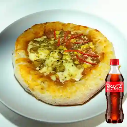 Combo Pizza Caprichosa + Coca Cola Original 400 ml