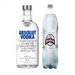 Vodka Absolut Regular 700 + Bretaña 1.5