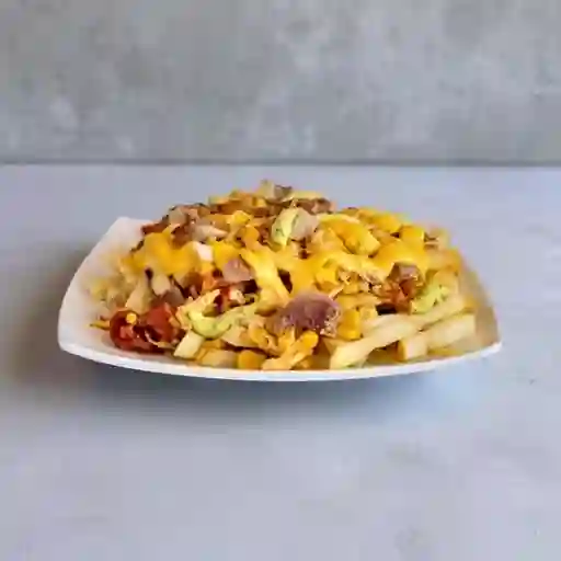 Salchipapa Costeña