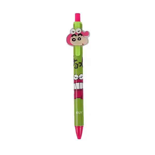 Esfero B Mina Negra Serie Crayon Shinchan Miniso
