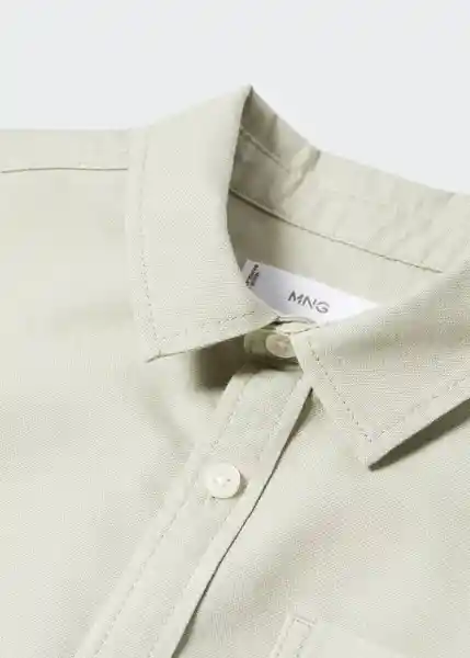 Camisa Pol Khaki Talla 10 Niños Mango