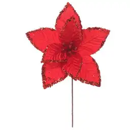 Flor Ponsetia Roja 8P 40 cm 831-Amx006-2422A Finlandek