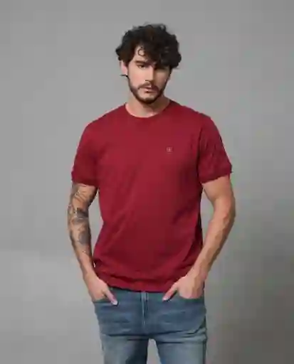 Camiseta Hombre Rojo M 100G005_ROJ191656 Rifle