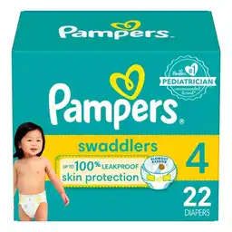 Pampers Pañales Desechables Talla 4