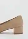 Zapatos Mer Caramelo Talla 39 Mujer Mango