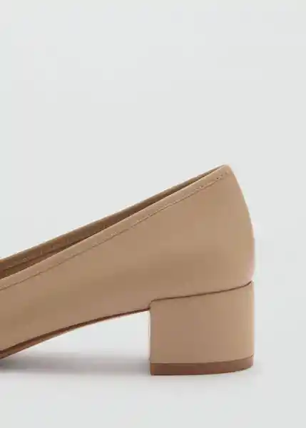 Zapatos Mer Caramelo Talla 39 Mujer Mango