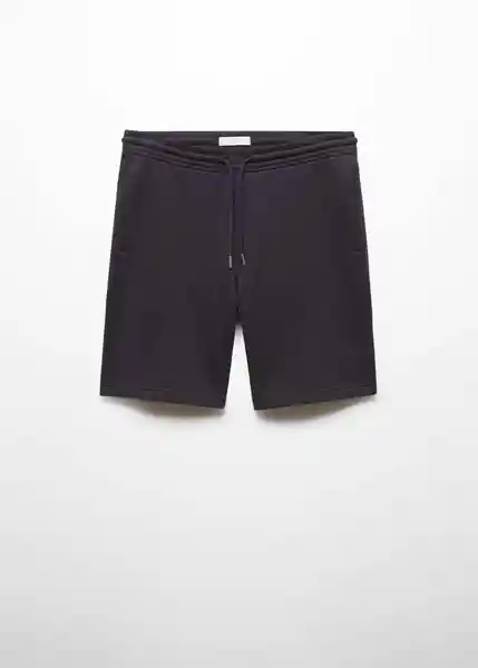 Short Forty Navy Talla L Hombre Mango