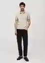 Jean Ben Tejano Negro Talla 44 Hombre Mango