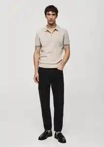 Jean Ben Tejano Negro Talla 44 Hombre Mango